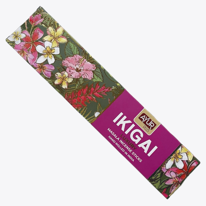 Благовония натуральные Аюр Плюс "Икигай" (Ayur Plus Ikigai), 18 г.