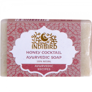 Аюрведическое мыло Медовый коктейль (Honey Cocktail Ayurvedic Soap) Indibird (Индибёрд), 100 г.