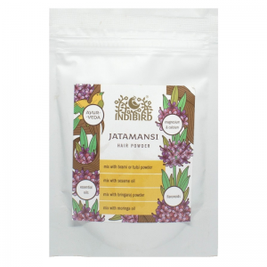 Маска-порошок для кожи и волос Джатаманси Индибёрд (Jatamansi Hair Powder Indibird), 50 г.
