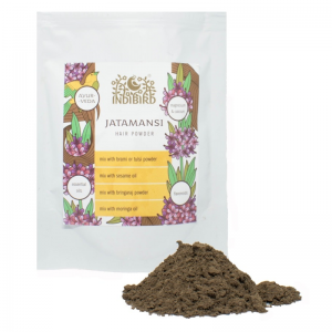 Маска-порошок для кожи и волос Джатаманси Индибёрд (Jatamansi Hair Powder Indibird), 50 г.