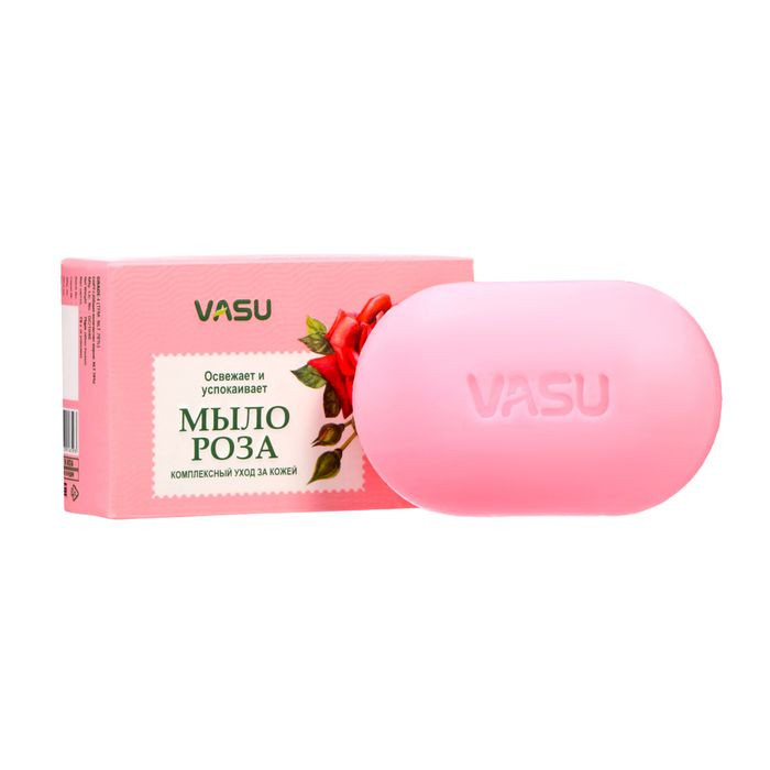 Мыло Роза Васу (Vasu), 75 гр.