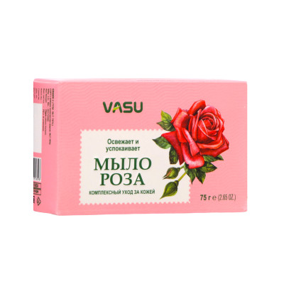 Мыло Роза Васу (Vasu), 75 гр.