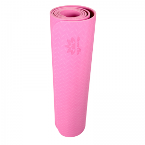 Коврик для йоги Оджас Шакти ПРО (Ojas Shakti PRO XL) 200х61х0,6 см, розовый