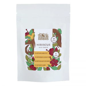 Порошок из лепестков Гибискуса Индиберд (Hibiscus Powder Indibird), 40 г.