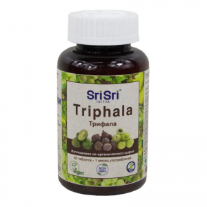 Трифала Шри Шри Таттва (Triphala Sri Sri Tattva), 60 таб. по 650 мг.