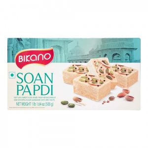 Сладкая нежная халва Соан Папди с орехами Бикано (Soan Papdi Bikano), 500 г.