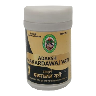 Макардхвадж Вати Адарш (Makardhwaj Vati Adarsh), 10 гр. (60 таб.)