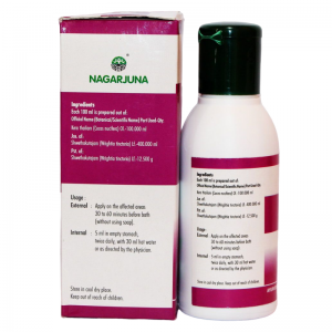 Масло Псория Нагарджуна (Psoria oil Nagarjuna), 100 мл.