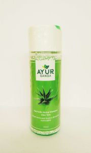 Аюрведический Хербал Шампунь Алое Вера Аюрганга  (Ayurvedic Herbal Shampoo Aloe Vera Ayurganga), 200 мл.