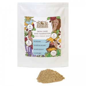 Травяная маска для лица «Уход и Увлажнение» Индиберд (Herbal Face Pack «Skin Care and Hydration» Indibird), 40 г. 