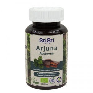 Арджуна Шри Шри Таттва (Arjuna Capsules Sri Sri Tattva), 60 вегетарианских капсул по 500 мг.