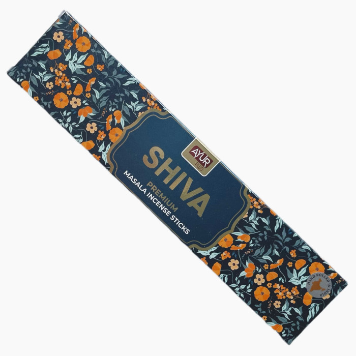 Благовония натуральные Аюр Плюс "Шива" (Ayur Plus Shiva), 18 г.