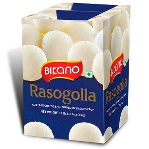 Творожные шарики в сахарном сиропе Rasogolla Bikano, 1 кг.