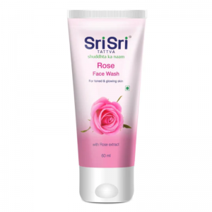 Средство для умывания с розой Шри Шри Таттва (Rose Face Wash Sri Sri Tattva), 60 мл.