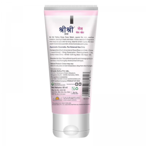 Средство для умывания с розой Шри Шри Таттва (Rose Face Wash Sri Sri Tattva), 60 мл.