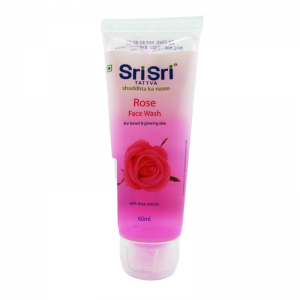 Средство для умывания с розой Шри Шри Таттва (Rose Face Wash Sri Sri Tattva), 60 мл.