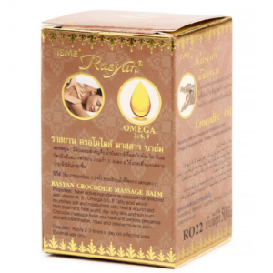 Бальзам тайский с крокодильим жиром Исме Расйян (Crocodile massage balm Isme Rasyan) 50 г.