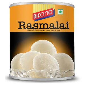 Творожные шарики в сахарном сиропе Rasmalai Bikano, 1 кг.