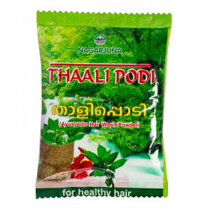 Травяной шампунь-порошок для волос Тали Поди Нагарджуна (Ayurvedic Hair Wash Powder Thali Podi Nagarjuna), 50 г.