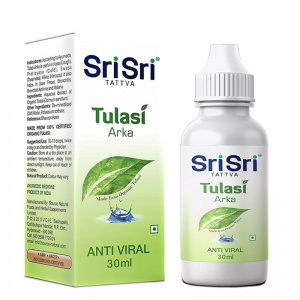 Противовирусные капли Туласи Арка Шри Шри Таттва (Anti Viral Tulasi Arka Sri Sri Tattva), 30 мл.