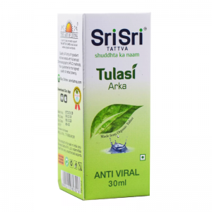 Противовирусные капли Туласи Арка Шри Шри Таттва (Anti Viral Tulasi Arka Sri Sri Tattva), 30 мл.