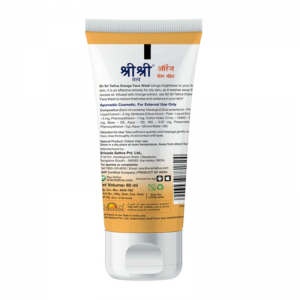 Средство для умывания с апельсином Шри Шри Таттва (Orange Face Wash Sri Sri Tattva), 60 мл.