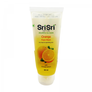 Средство для умывания с апельсином Шри Шри Таттва (Orange Face Wash Sri Sri Tattva), 60 мл.