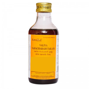 Валья Сахачаради Коттаккал Аюрведа (Valiya Sahacharadi tailam Kottakkal Ayurveda), 200 мл.