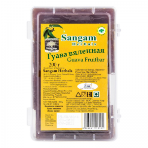 Гуава вяленая Сангам Хербалс (Guava Fruitbar Sangam Herbals), 200 г.