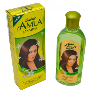 Масло для окрашенных волос Амла с жасмином Дабур (Coloured Hair Amla Jasmine Oil Dabur), 200 мл.