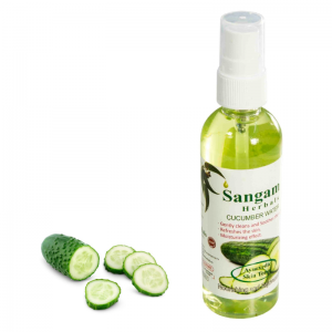 Тонер «Огуречная вода» Сангам Хербалс (Ayurvedic Skin Toner Cucumber Water Sangam Herbals), 100 мл.