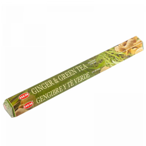 Благовония Имбирь и Зеленый чай Хем (Ginger Green tea HEM), 20 шт.