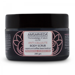 Скраб для тела антицеллюлитный Амсарведа (Anti-Cellulite Body Scrub Amsarveda), 240 г.