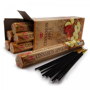 Благовония Корица-Яблоко Хем (Cinnamon-Apple HEM), 20 шт.