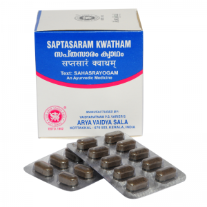 Саптасарам Кватхам Арья Вадья Сала Коттаккал (Saptasaram Kwatham Arya Vaidya Sala Kottakkal), 100 таб.
