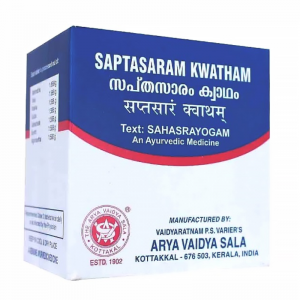 Саптасарам Кватхам Арья Вадья Сала Коттаккал (Saptasaram Kwatham Arya Vaidya Sala Kottakkal), 100 таб.