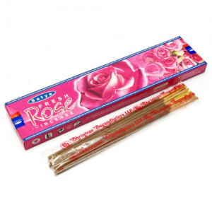 Благовония свежая Роза Сатья (Fresh Rose Satya), 18 г.