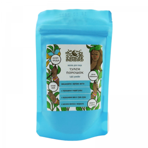 Порошок Тулси Индибёрд (Tulsi Body Powder Indibird), 50 г.