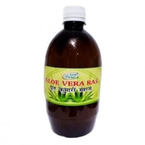 Сок Алоэ Вера Шри Ганга (Aloe Vera Ras Shri Ganga), 500 мл.