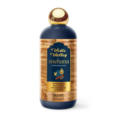 Лосьон для тела Уд и Сандал (Vedic Valley), 300 мл.